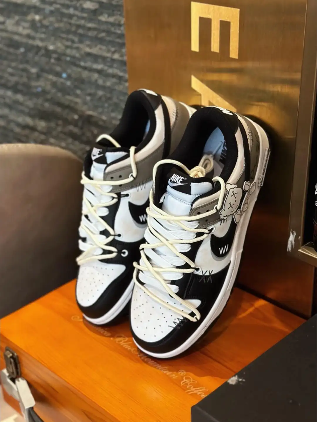 [Custom Muppet Bear] Dunk Low Skateboard Shoes Unisex