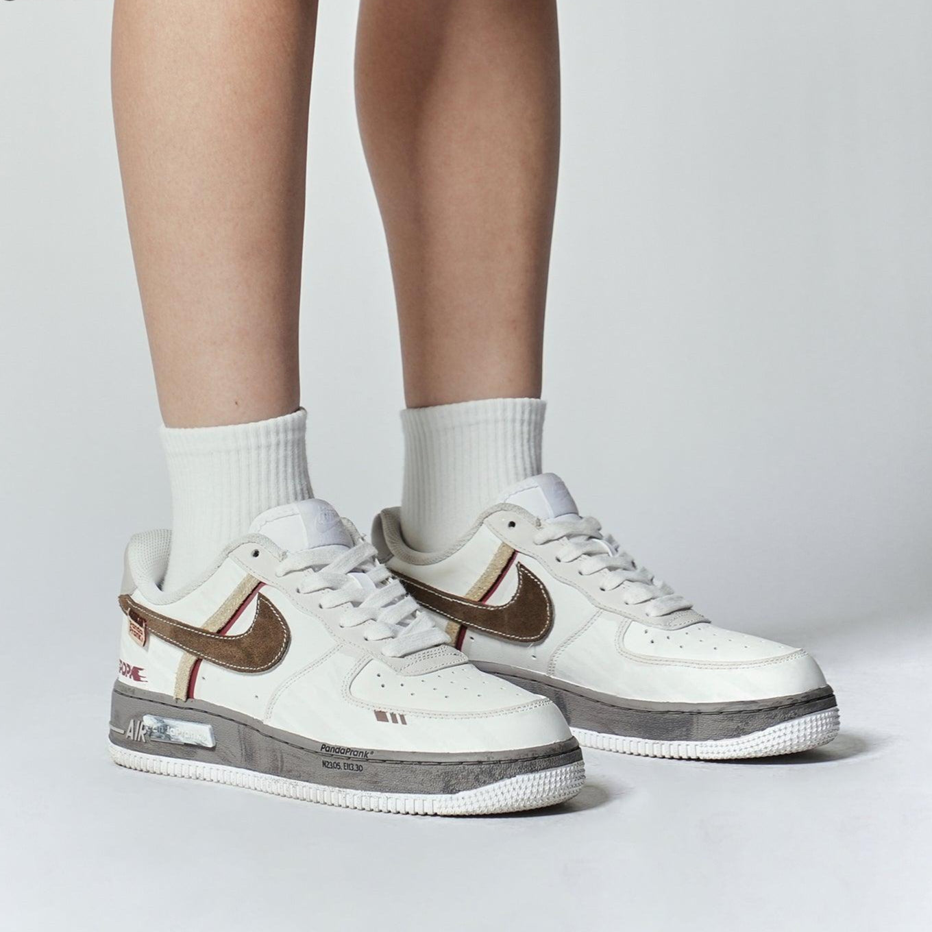 Fog-Wrapped - Men's Air Force 1 Low Custom
