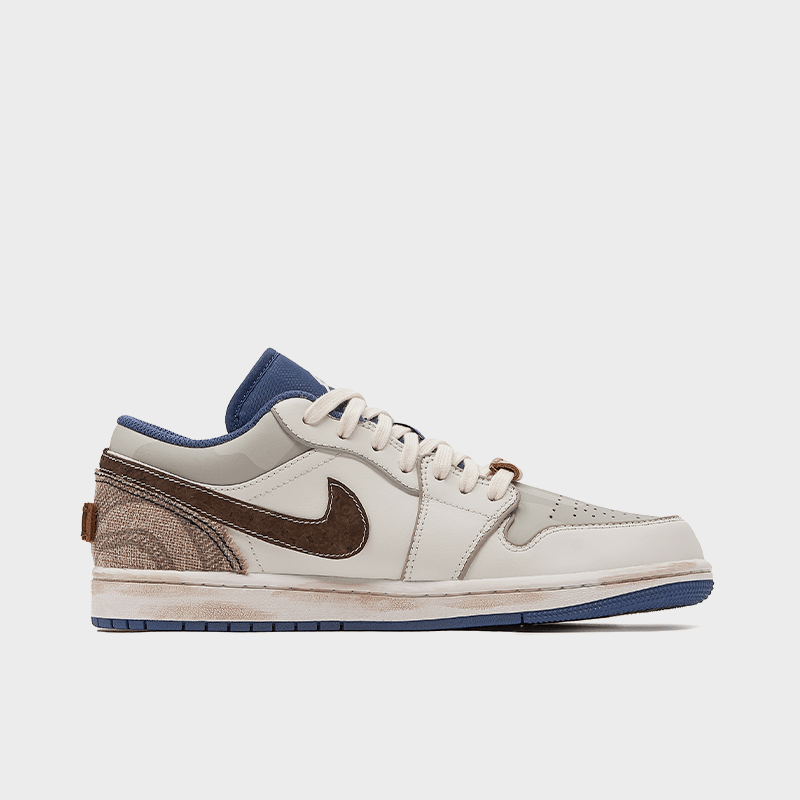Treading the Waves - Men's Jordan 1 Low Custom