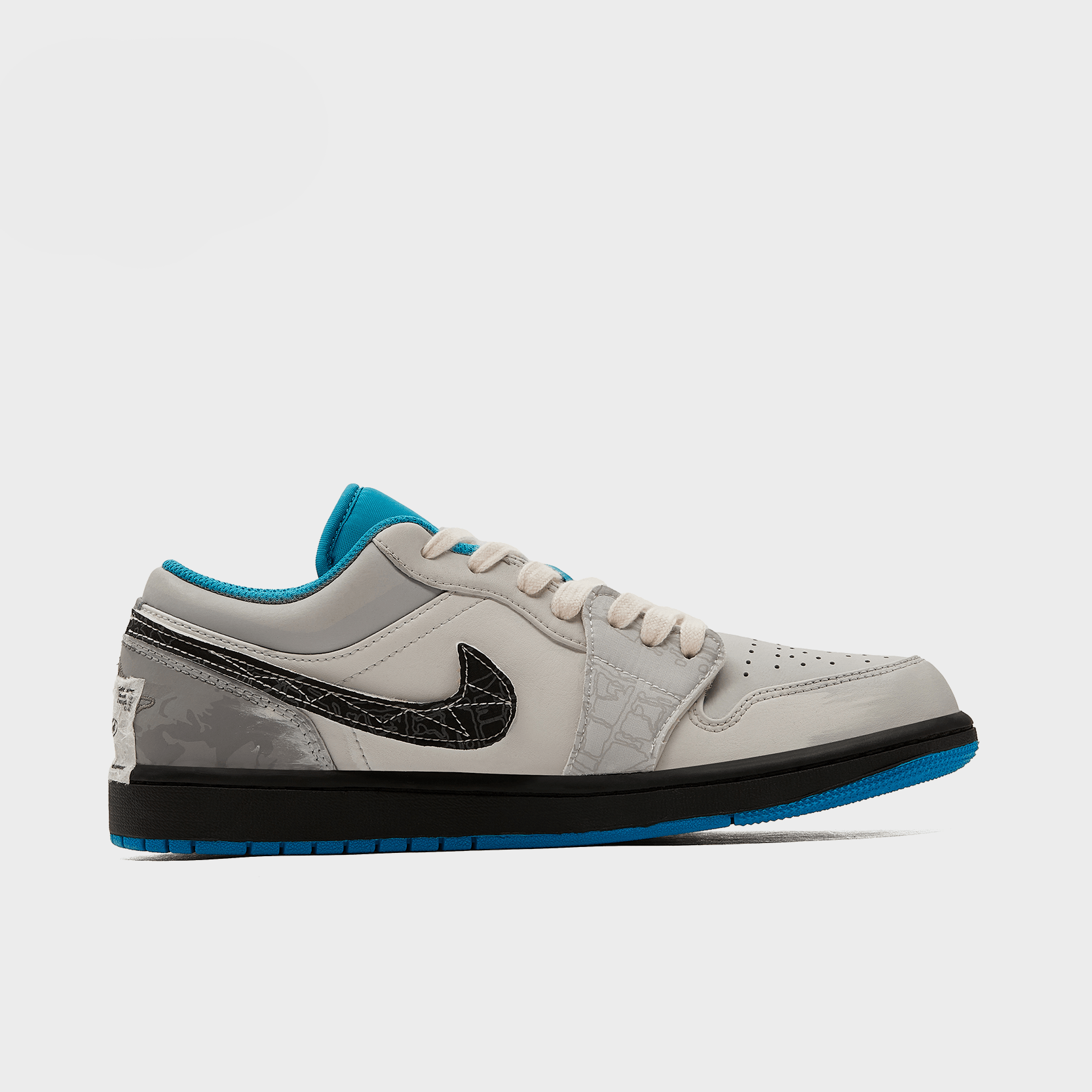 Swoop Down - Men's Jordan 1 Low Custom