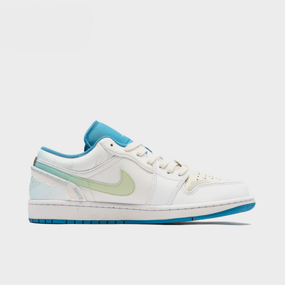 Blue Ripples - Men's Jordan 1 Low Custom
