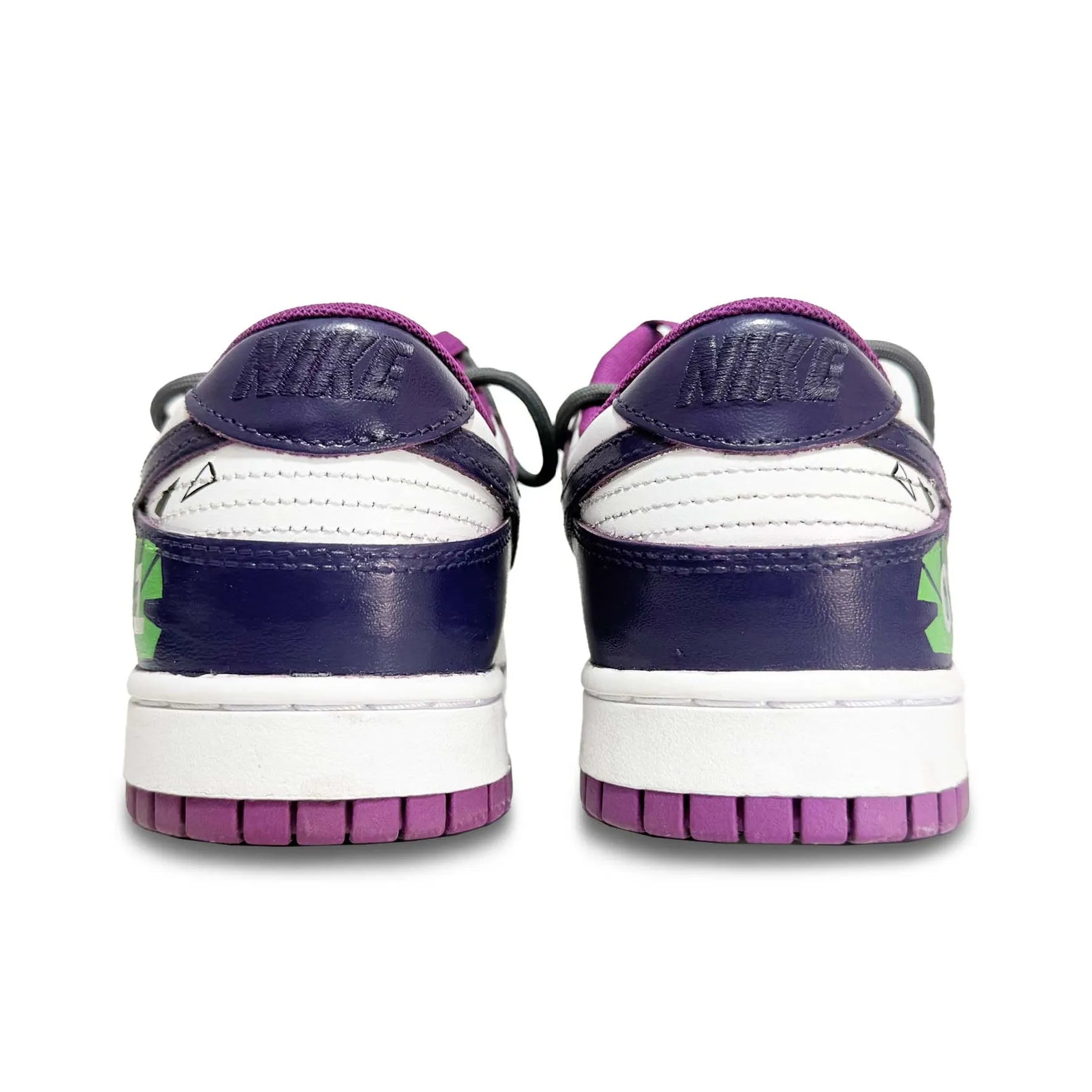 [Custom Evangelion EVA01/Lightning] Dunk Low Skateboard Shoes Unisex