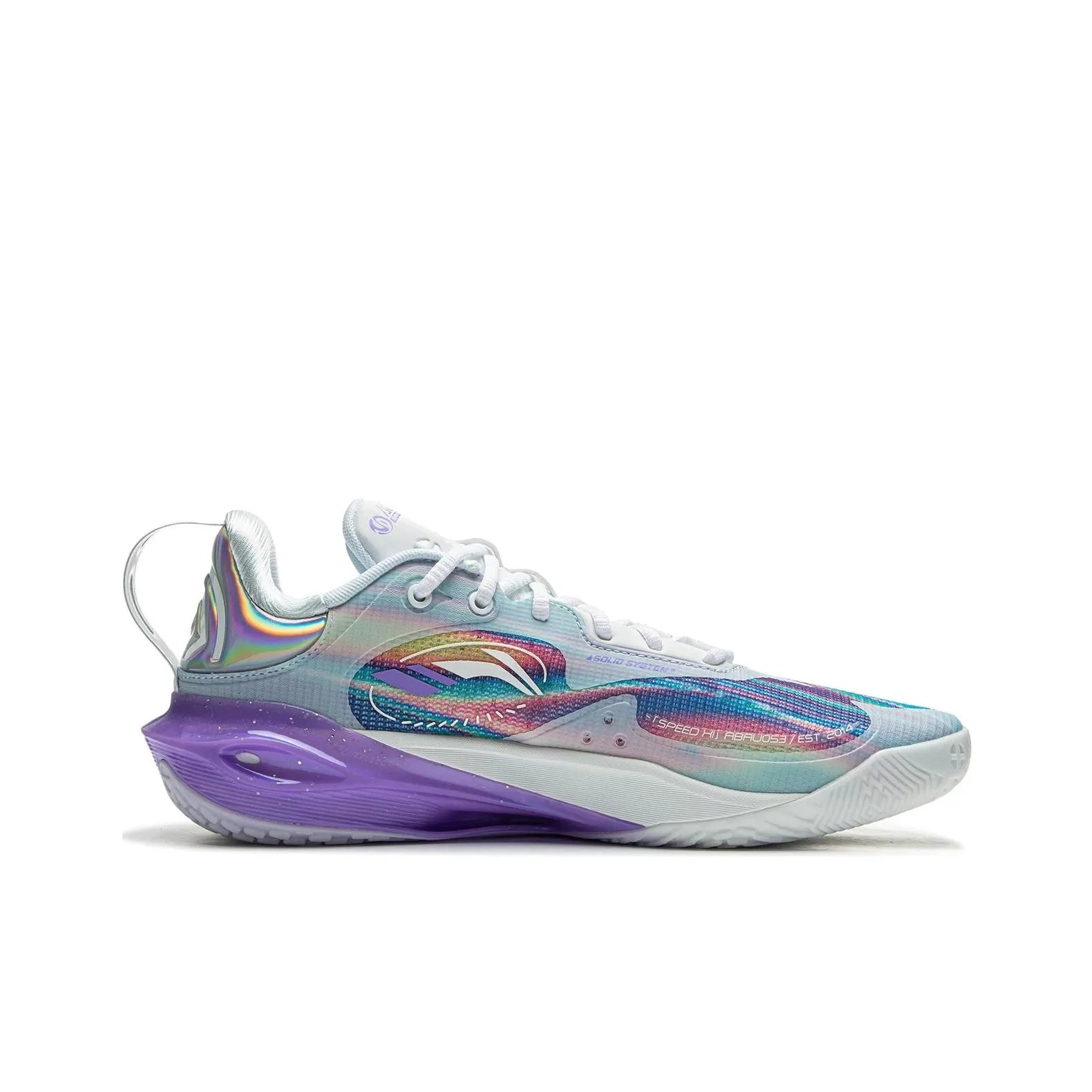 [Sweetheart Leopard/Black & White Classic/Yellow & White Laser/Blue & Purple Laser] Custom LiNing Basketball Shoes Unisex