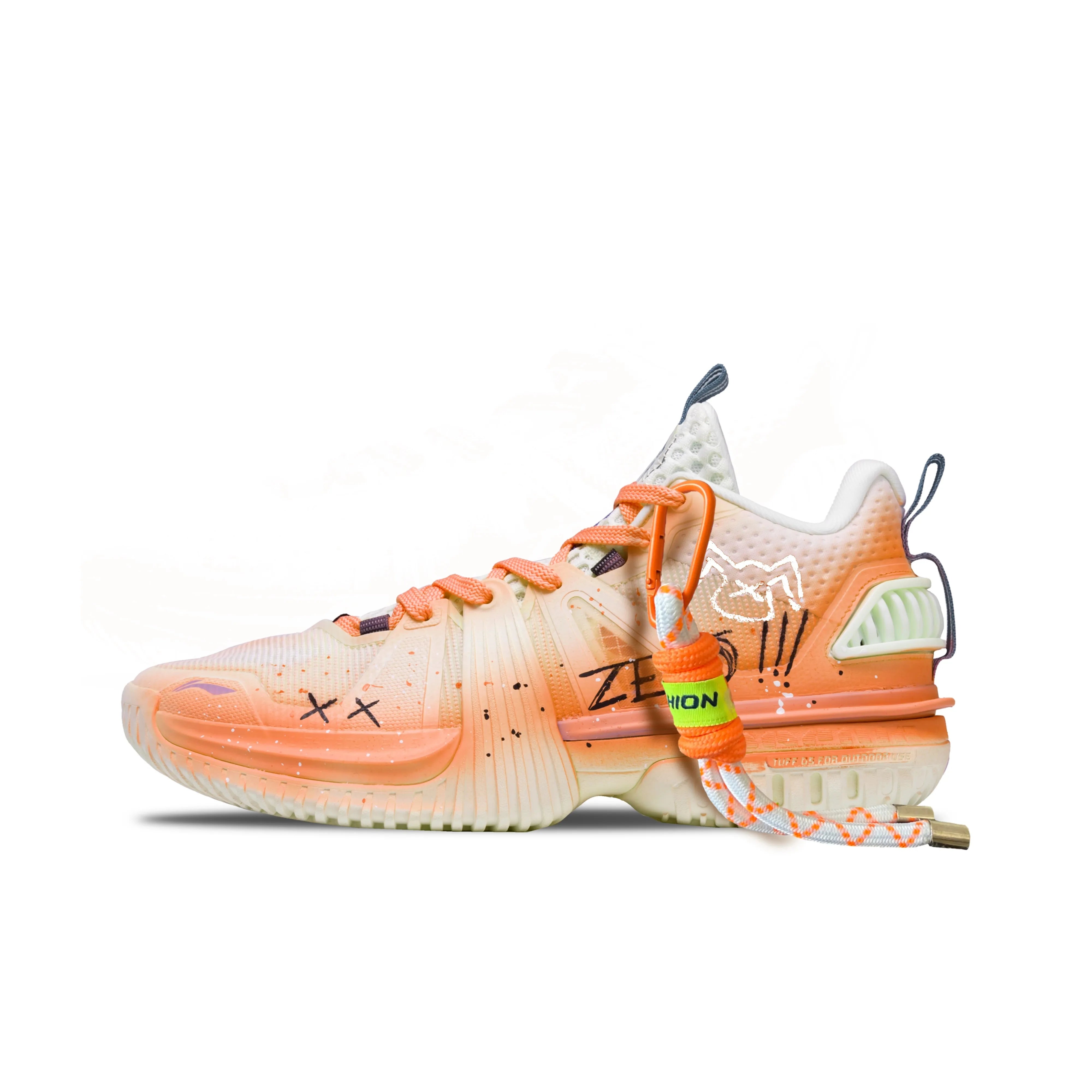 [Multi-Color Available] Custom Color Matching Trend LiNing Basketball Shoes Unisex