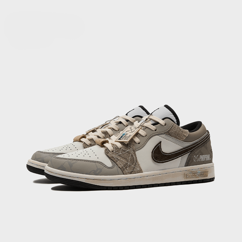 Sailing on the Azure Sea - Men's Jordan 1 Low Custom