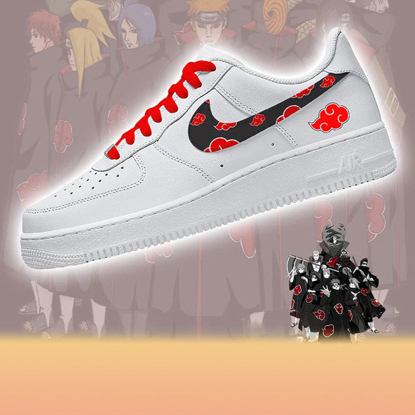 [Custom Naruto] Air Force 1 Skateboarding Shoes Unisex