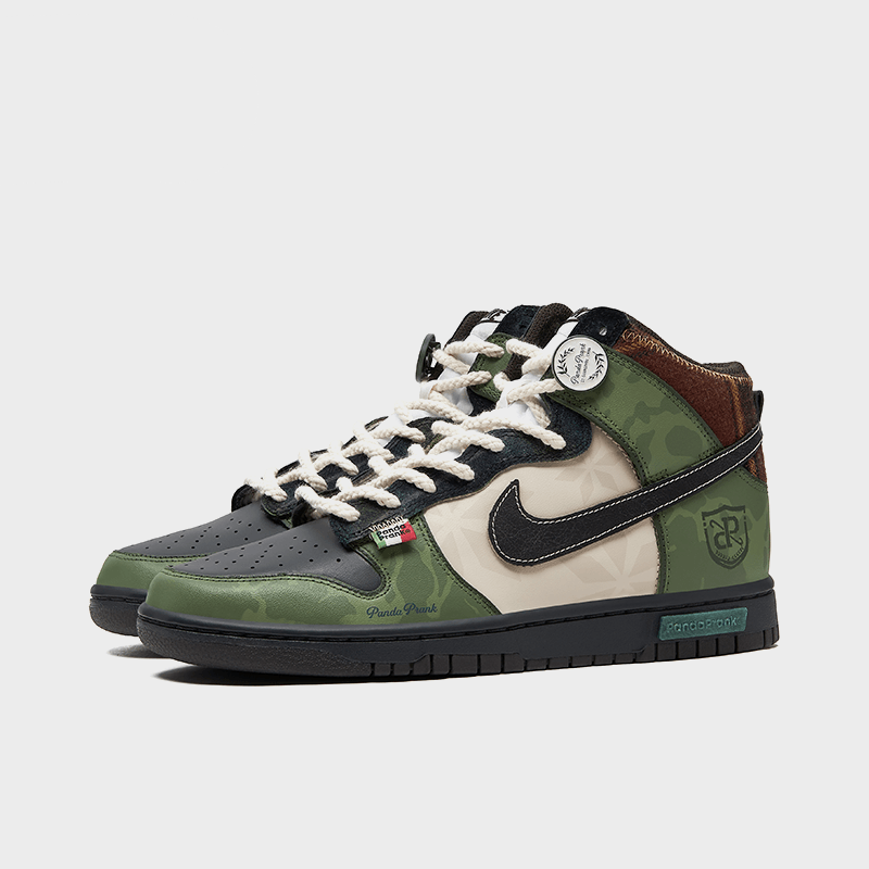 Frost-kissed Garden - Men's Dunk High Custom