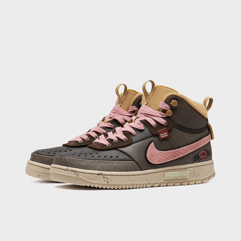Chestnut Charm - Men's Court Vision Mid Custom