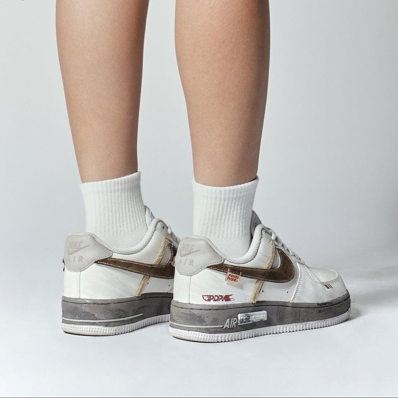 Fog-Wrapped - Men's Air Force 1 Low Custom