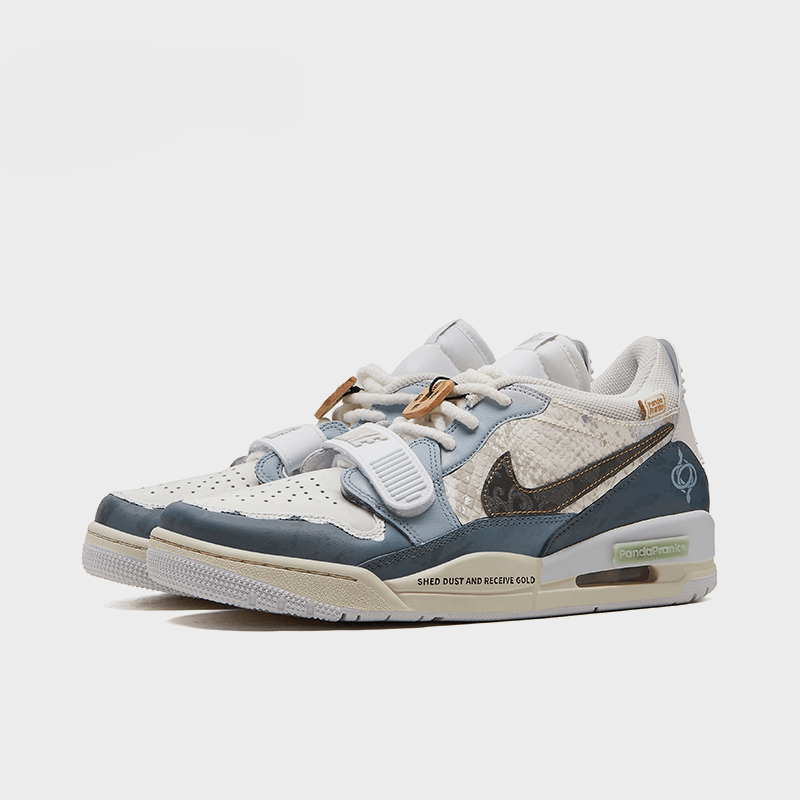 Raw Jade - Men's Jordan Legacy 312 Custom