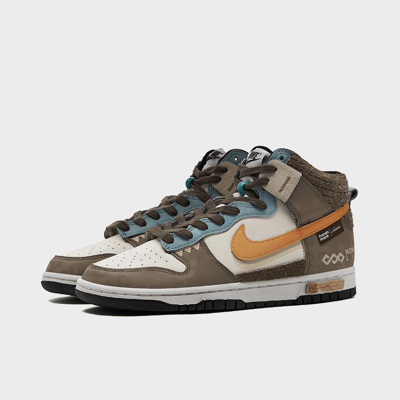 Nature's Attire - Men's Dunk High Custom