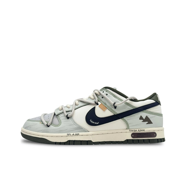 [Custom Prologue of Wilderness] Dunk Low-top Skateboarding Shoes Unisex Green