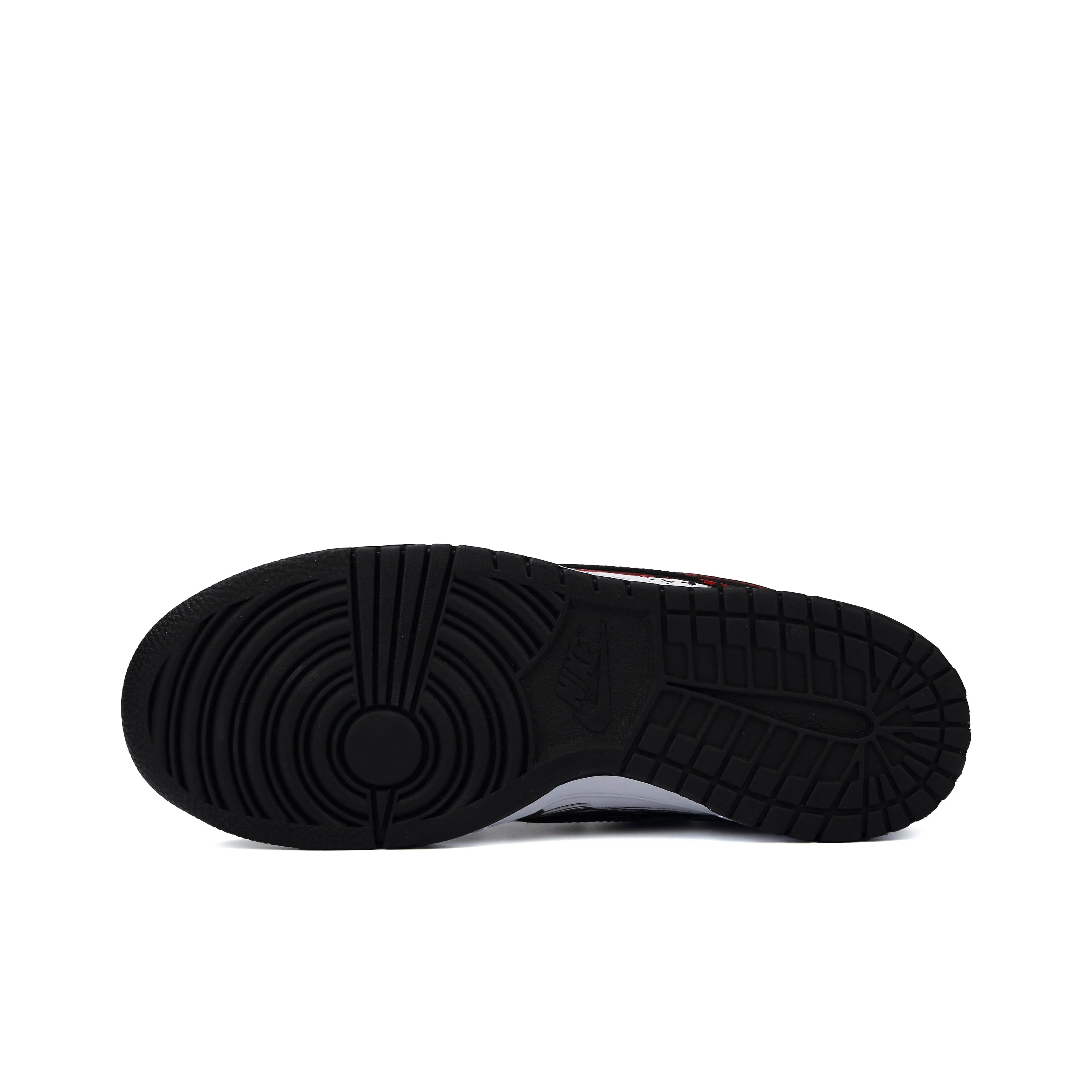 [Custom Nightmare Spell] Dunk Skateboarding Shoes Unisex Black/Red Graffiti