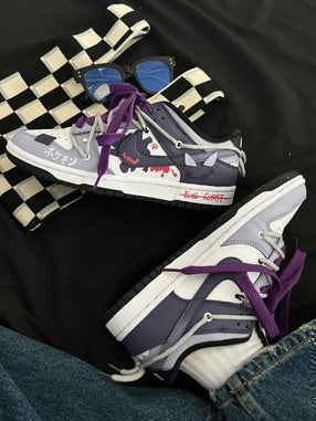 [Custom Women's black tea Star Ice S-BOX]  Dunk Skateboarding Shoes Women's