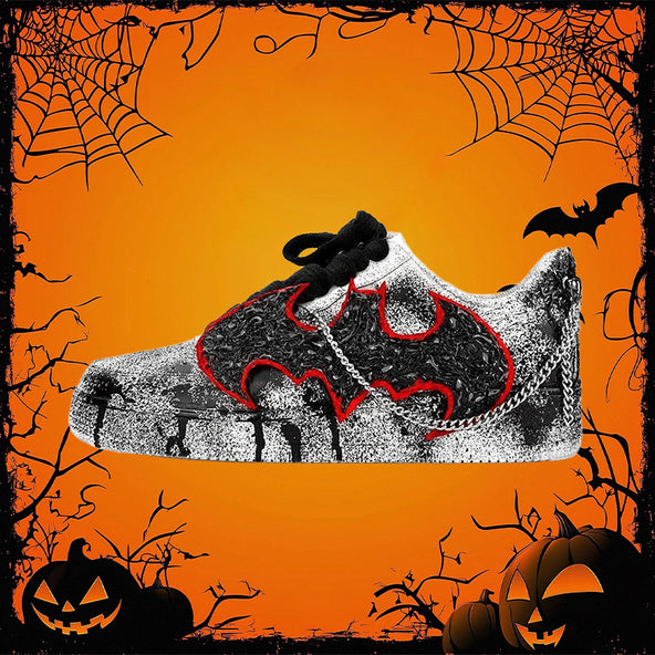 [Custom The male superhero Batman]  Air Force 1 Skateboarding Shoes Men