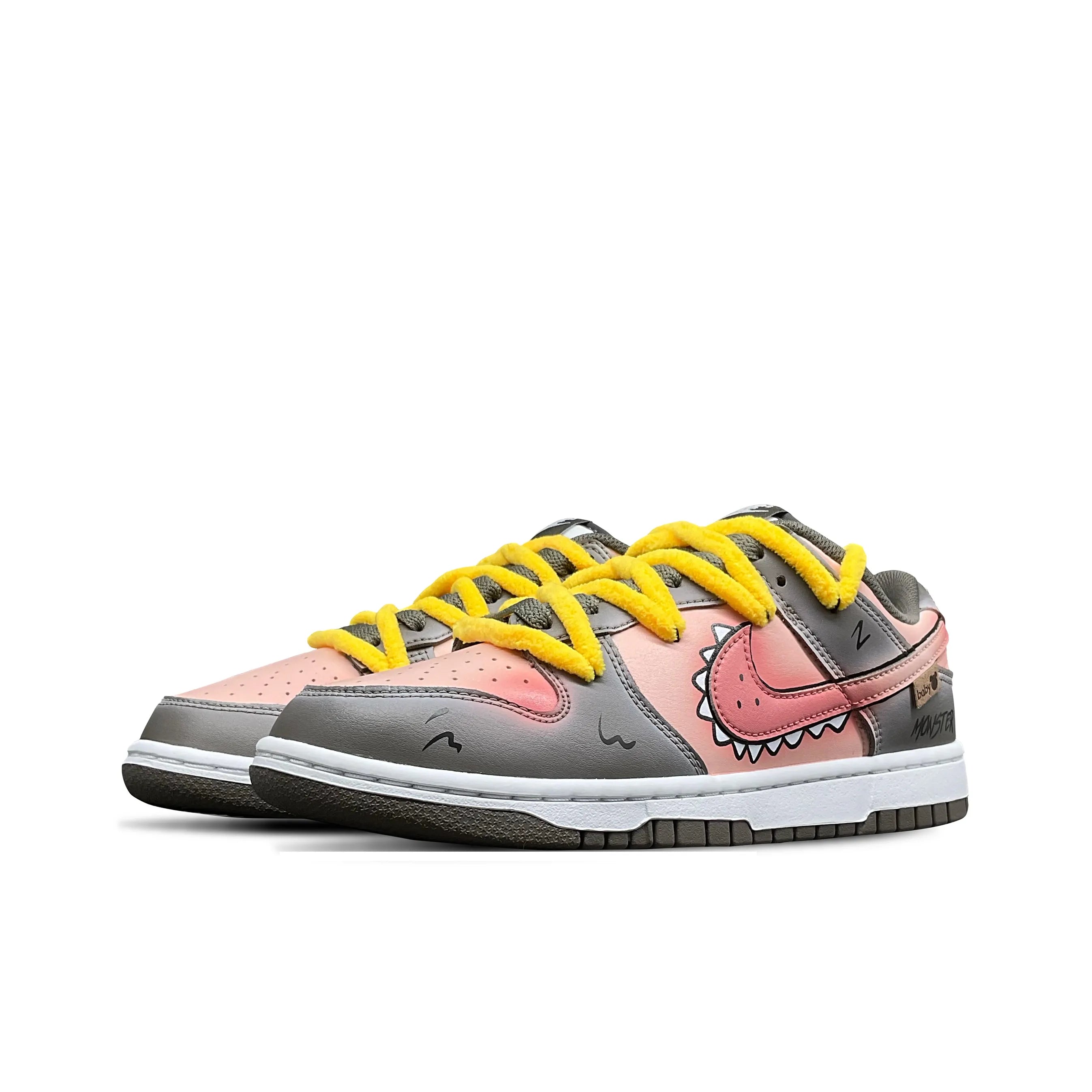 [Custom Little Monster] Dunk Low Skateboarding Shoes Unisex