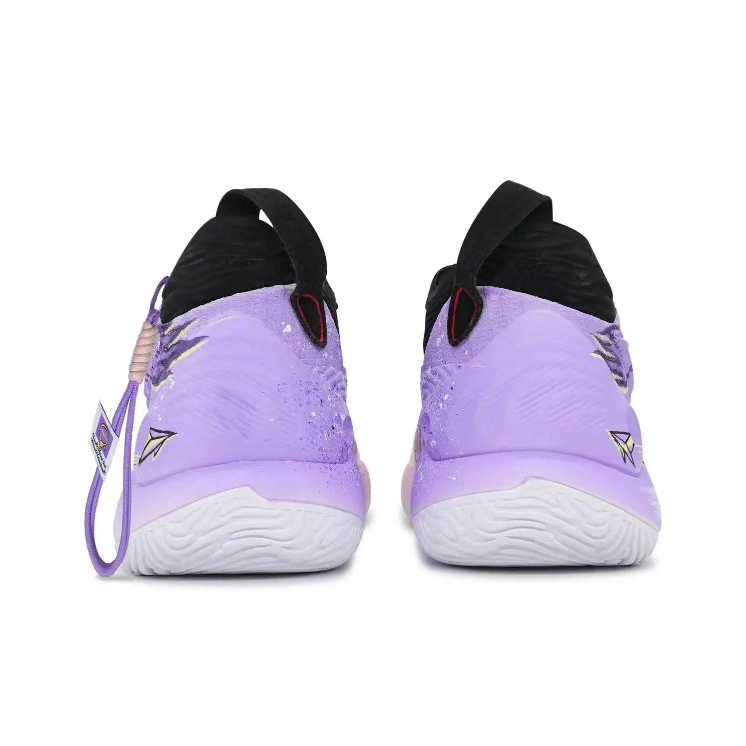 [Soar Into The Sky - Pink-Purple Gradient]Custom Street LiNing Basketball Shoes Unisex