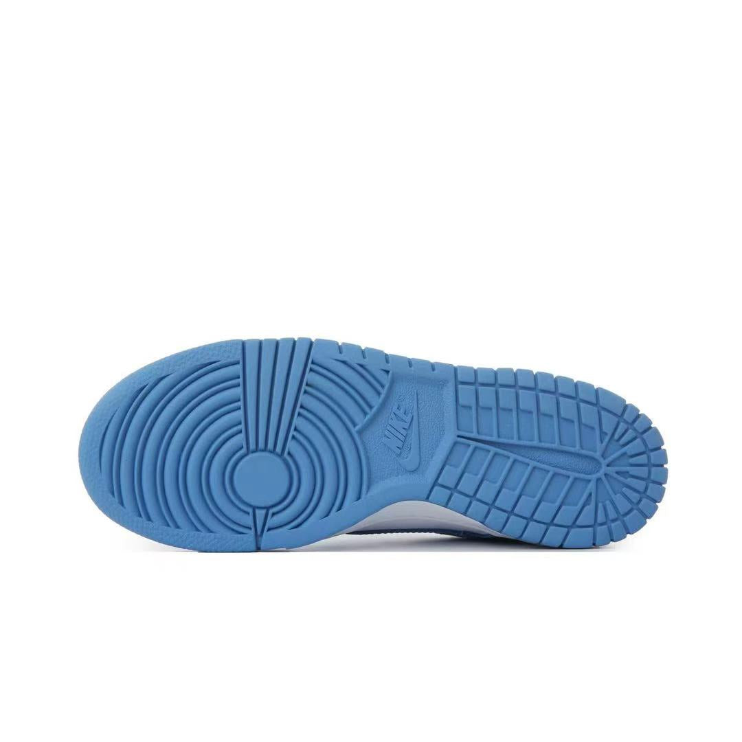 [Custom Baby Shark] Dunk Skateboarding Shoes Unisex  Beige/Blue