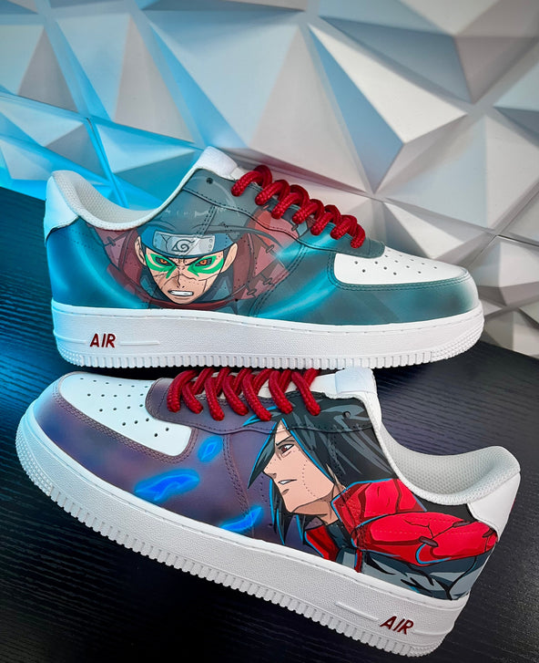 [Custom Madara / Hashirama] Air Force 1 Skateboarding Shoes Unisex