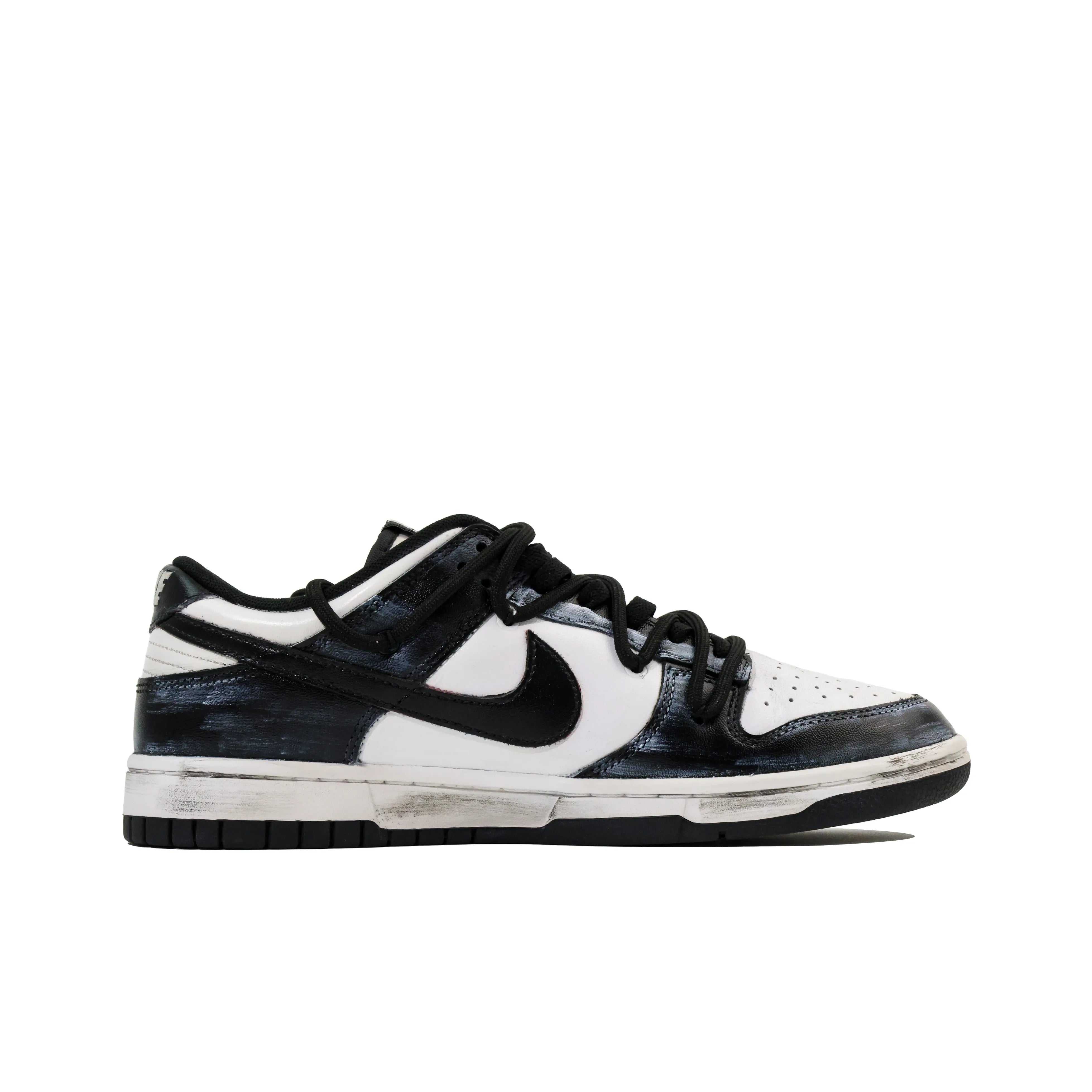 [Custom Toothless] Dunk Low Skateboard Shoes Unisex Black