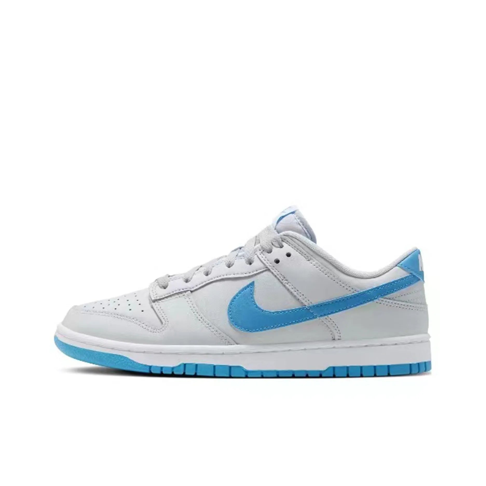 [Custom Marine Conservation: Marine Plankton] Dunk Low Skateboard Shoes Unisex Blue