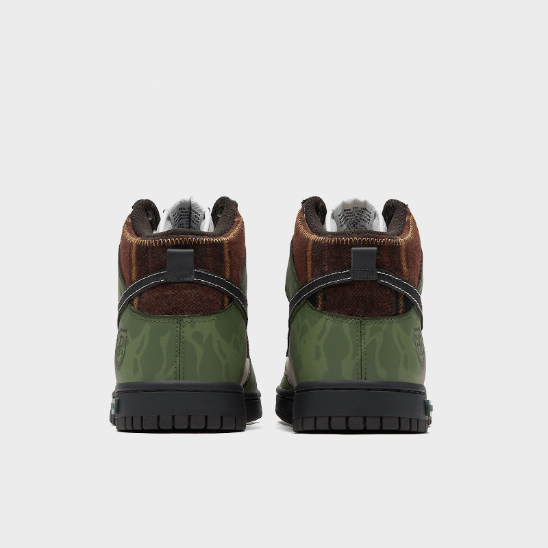 Frost-kissed Garden - Men's Dunk High Custom