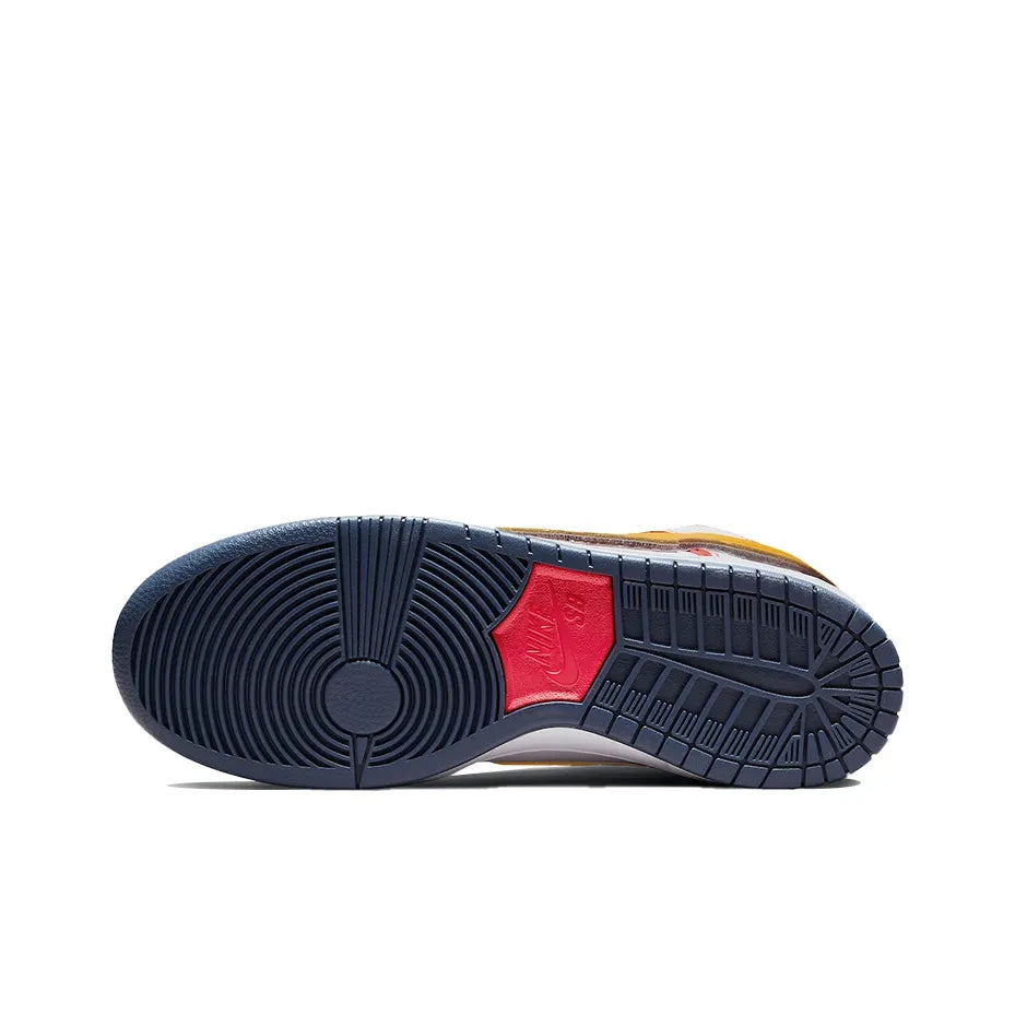 [Custom Gundam Unicorn, Velcro] Dunk Pro QS Skateboarding Shoes Unisex Low-top