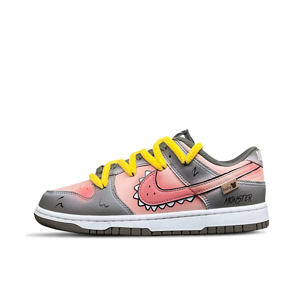 [Custom Little Monster] Dunk Low Skateboarding Shoes Unisex