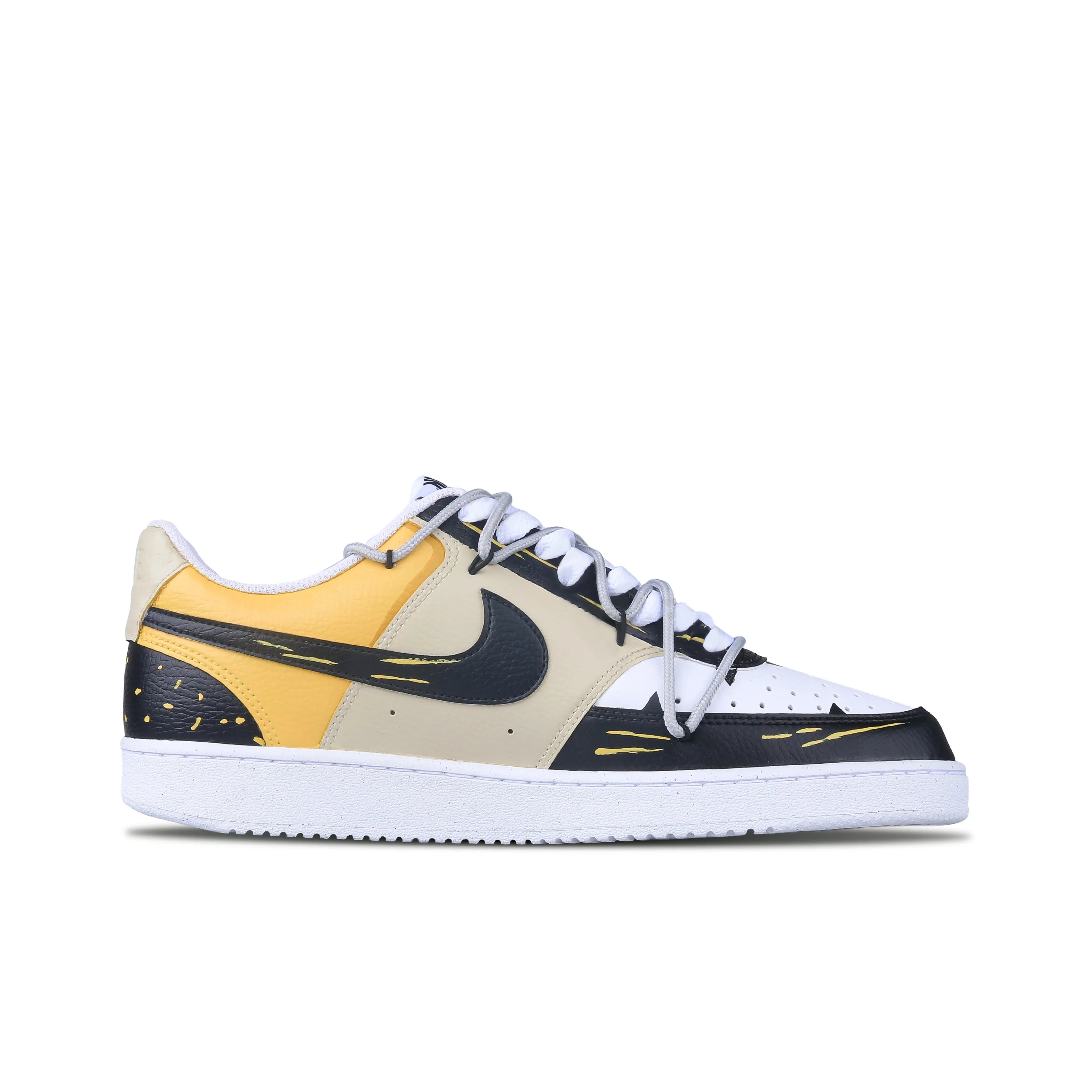 [Custom Glimmerbone Silhouette] Court Vision Low Skateboard Shoes Unisex