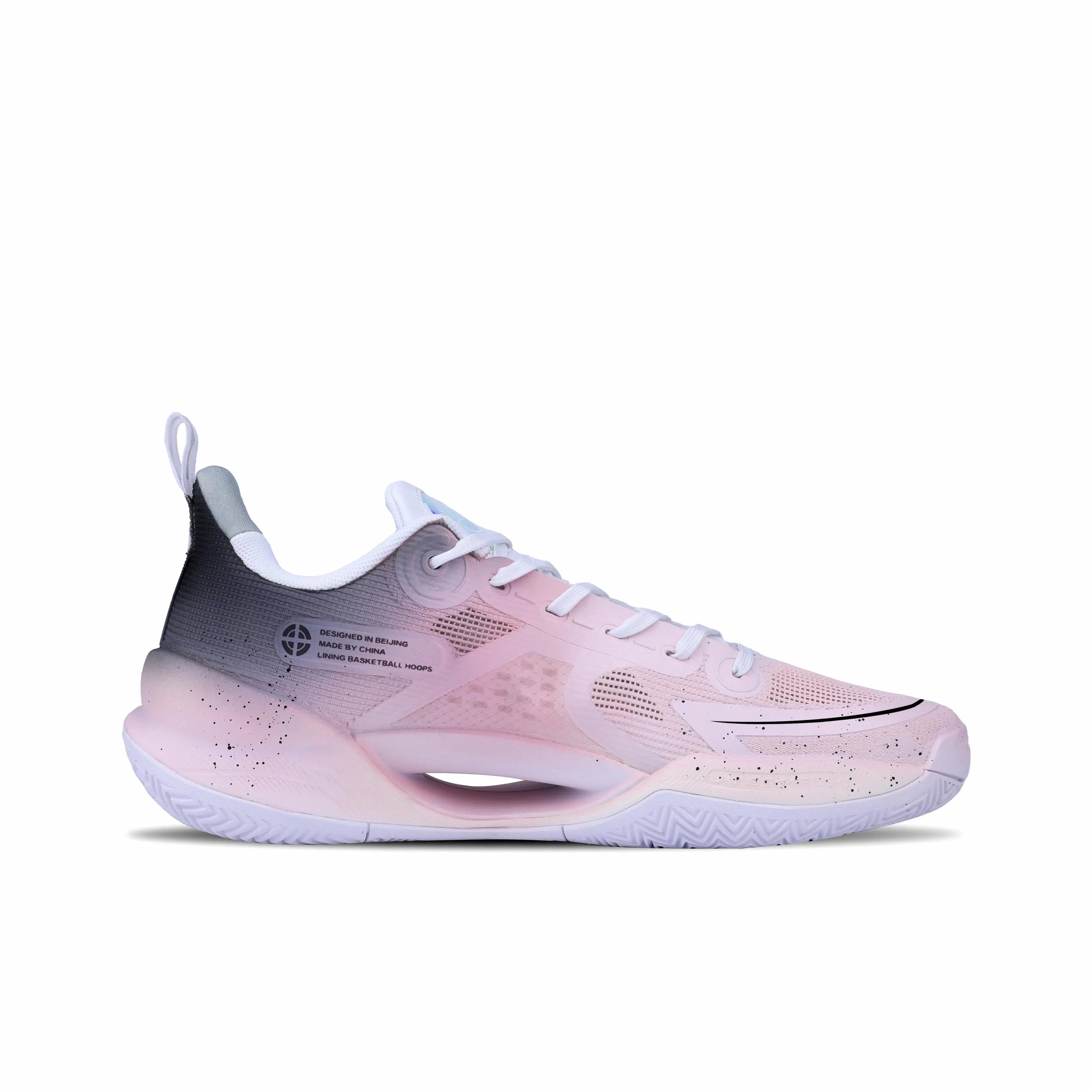 [Pink Phantom Bat] Custom Street LiNing Men's Basketball Shoes