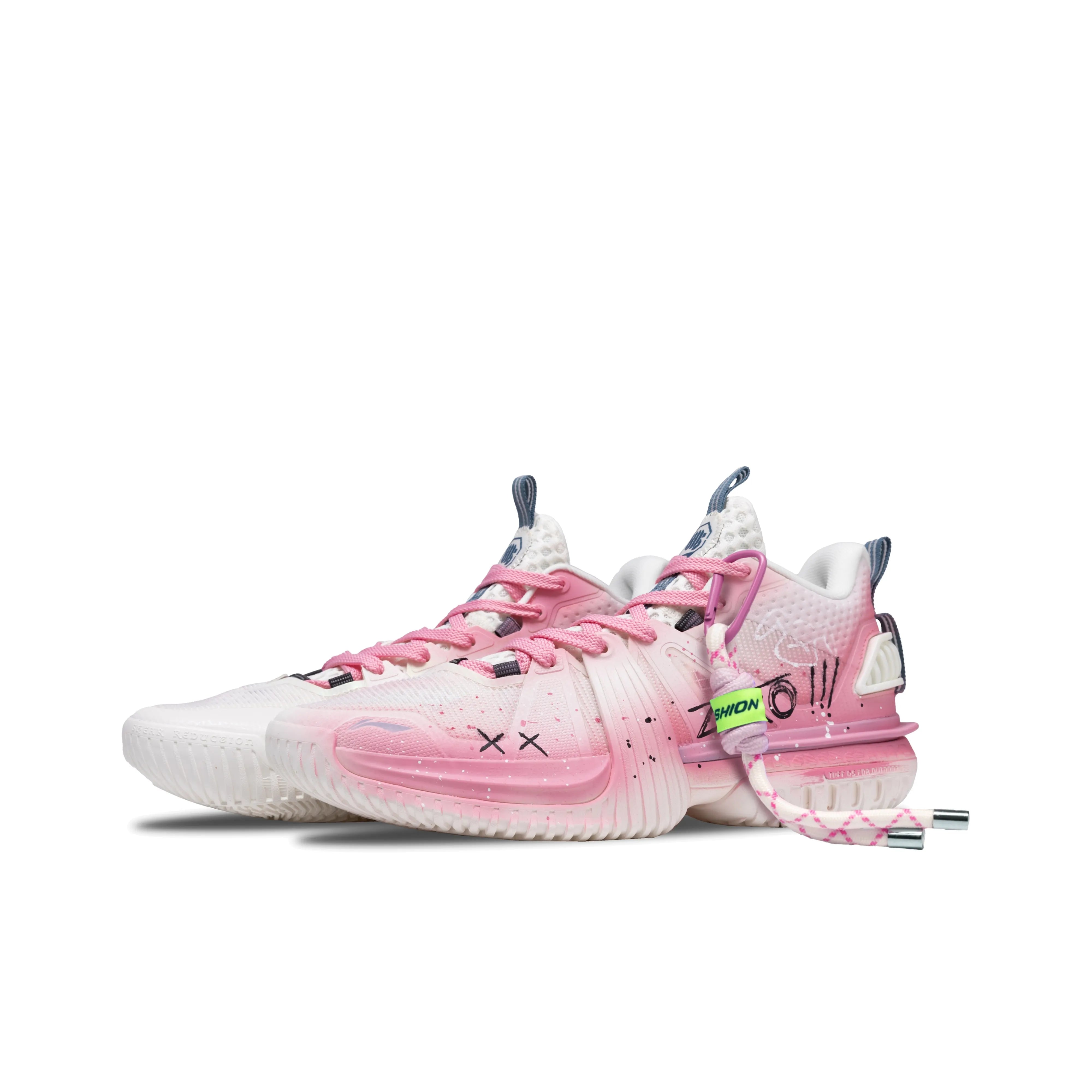 [Multi-Color Available] Custom Color Matching Trend LiNing Basketball Shoes Unisex