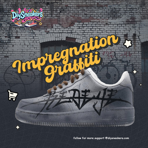 [Custom Men's retro Boy gradient grey]  Air Force 1 Skateboarding Shoes Men