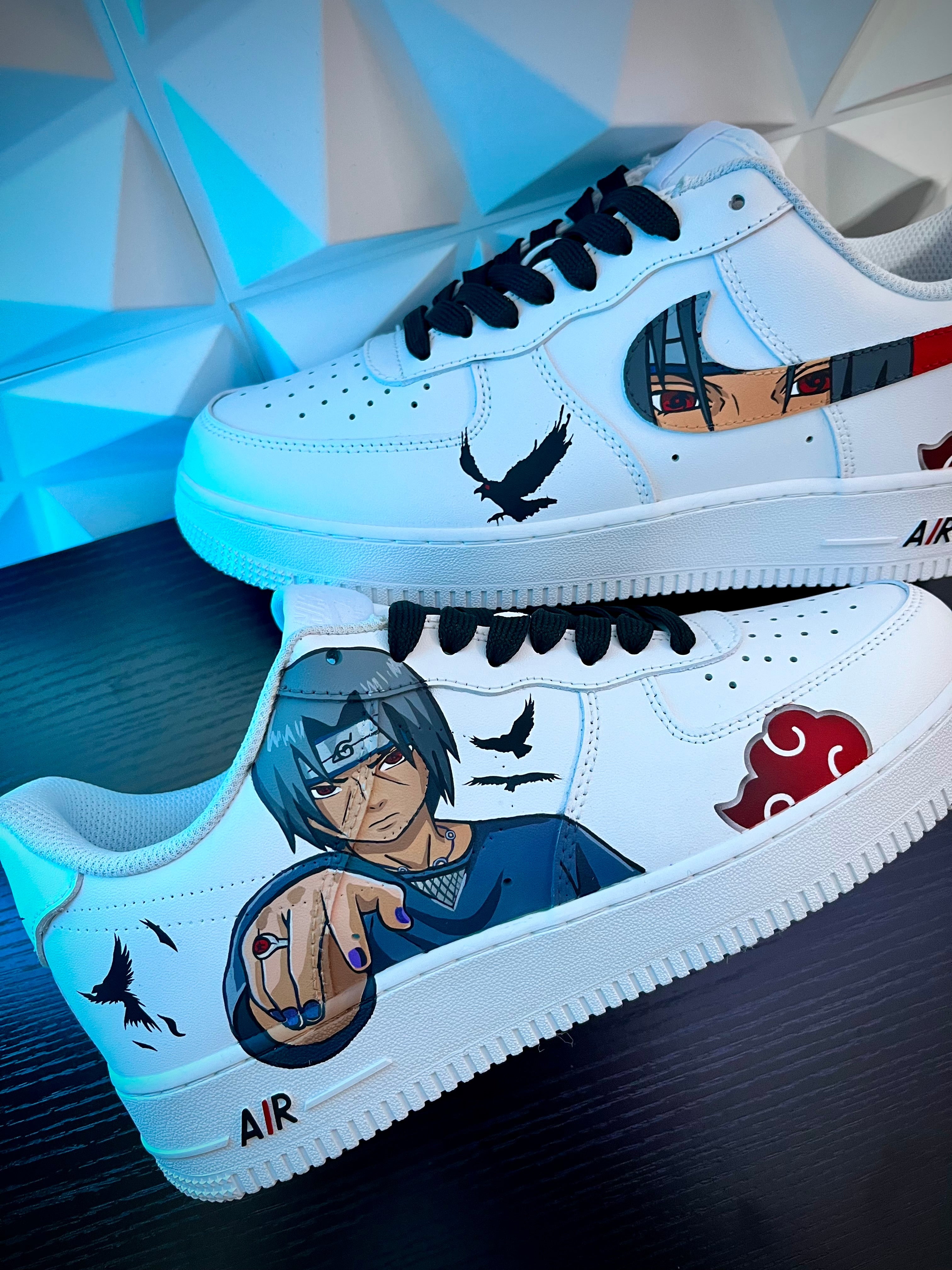 [Custom Itachi] Air Force 1 Skateboarding Shoes Unisex