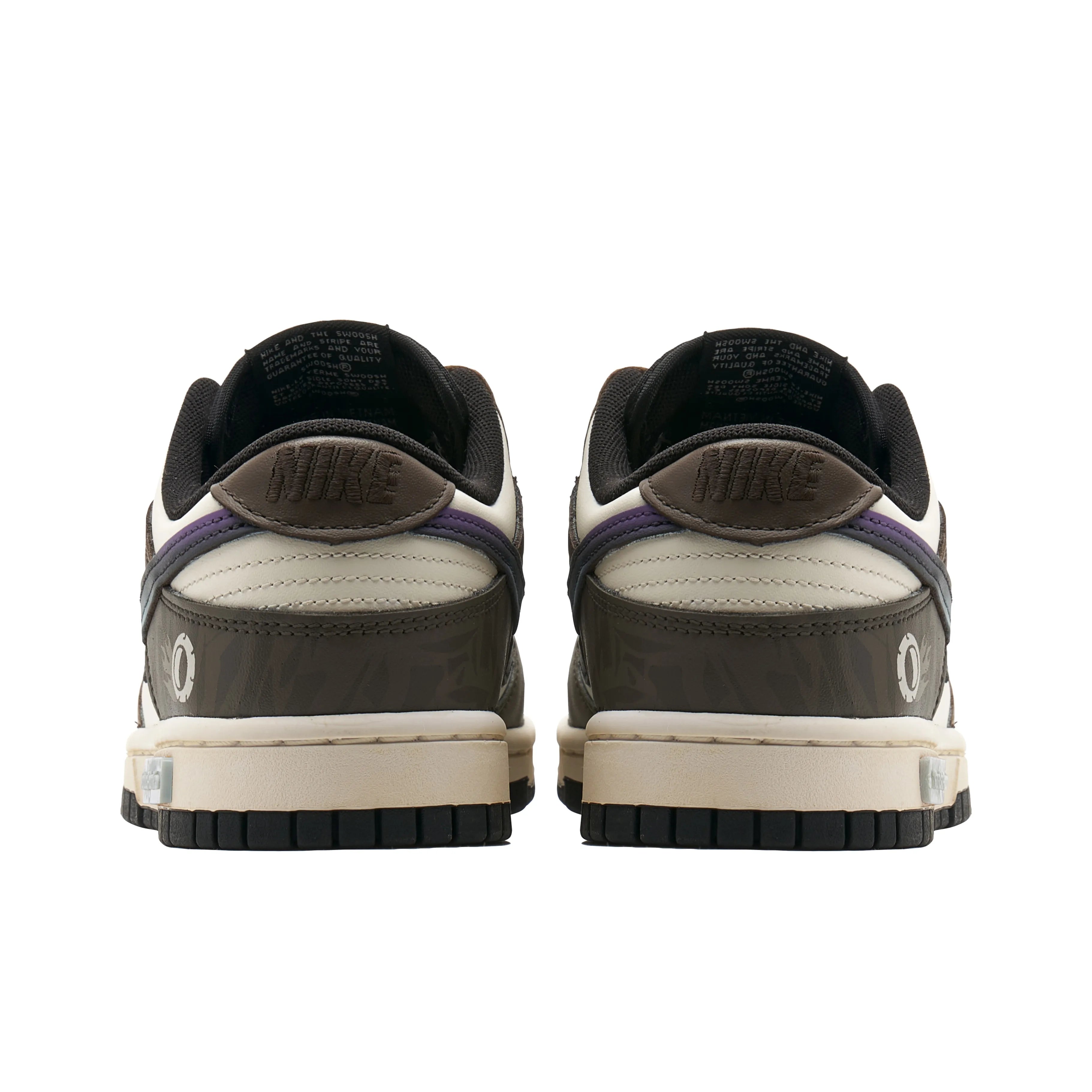 [Custom Dust] Dunk Skateboarding Shoes Unisex Brown