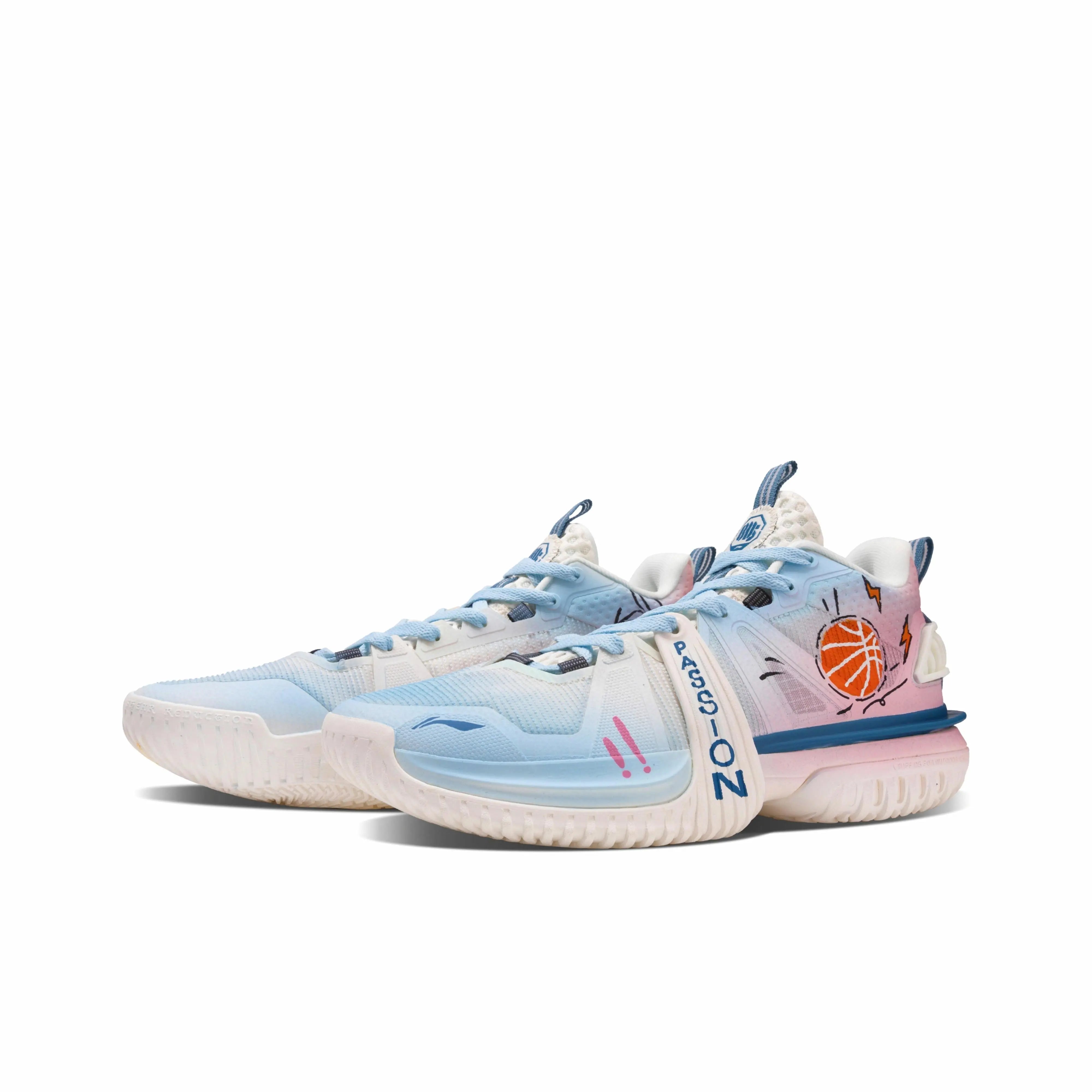 [Multi-Color Available] Custom Color Matching Trend LiNing Basketball Shoes Unisex