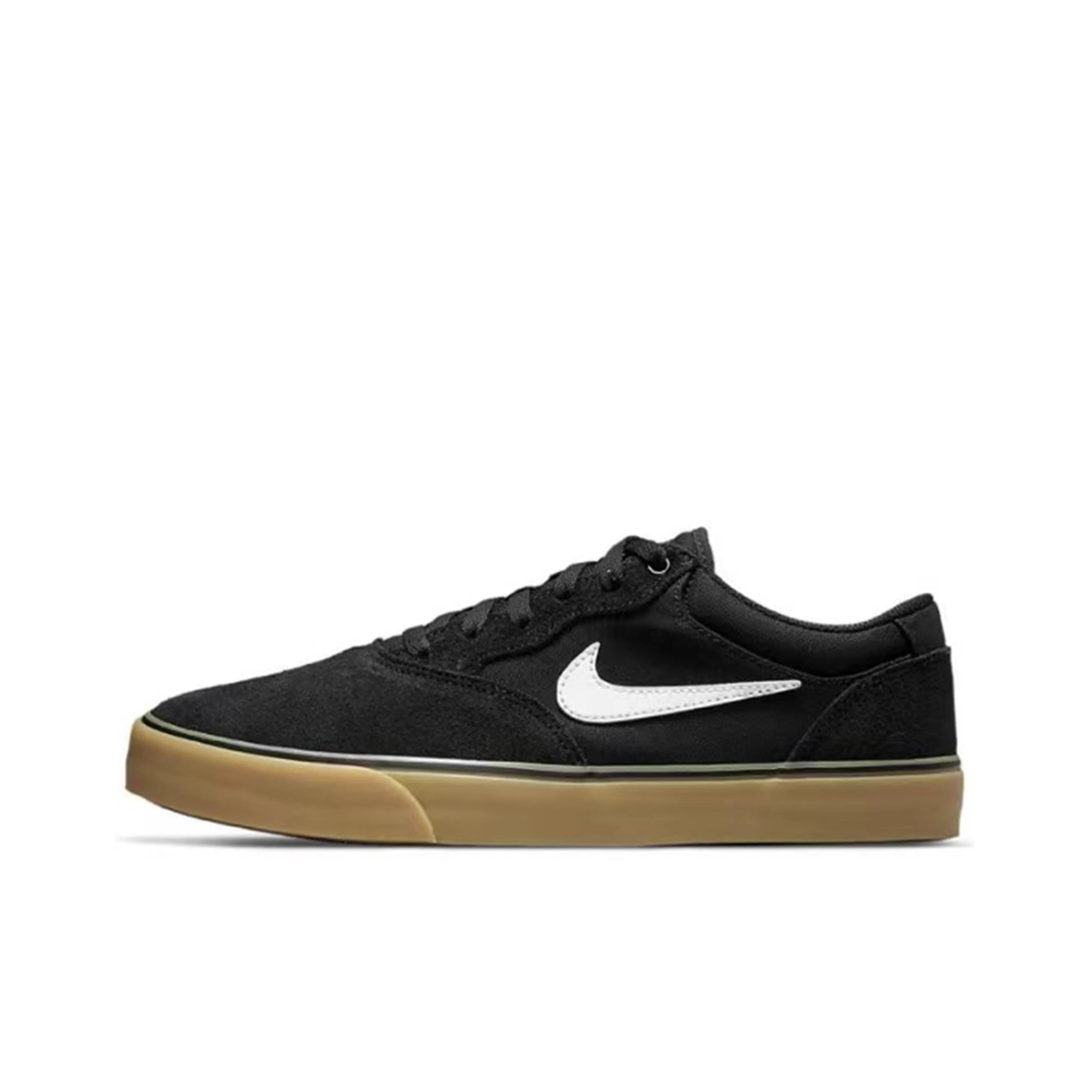 [Custom Black Sticker Graffiti] SB Chron Skateboarding Shoes Unisex Irregular Style