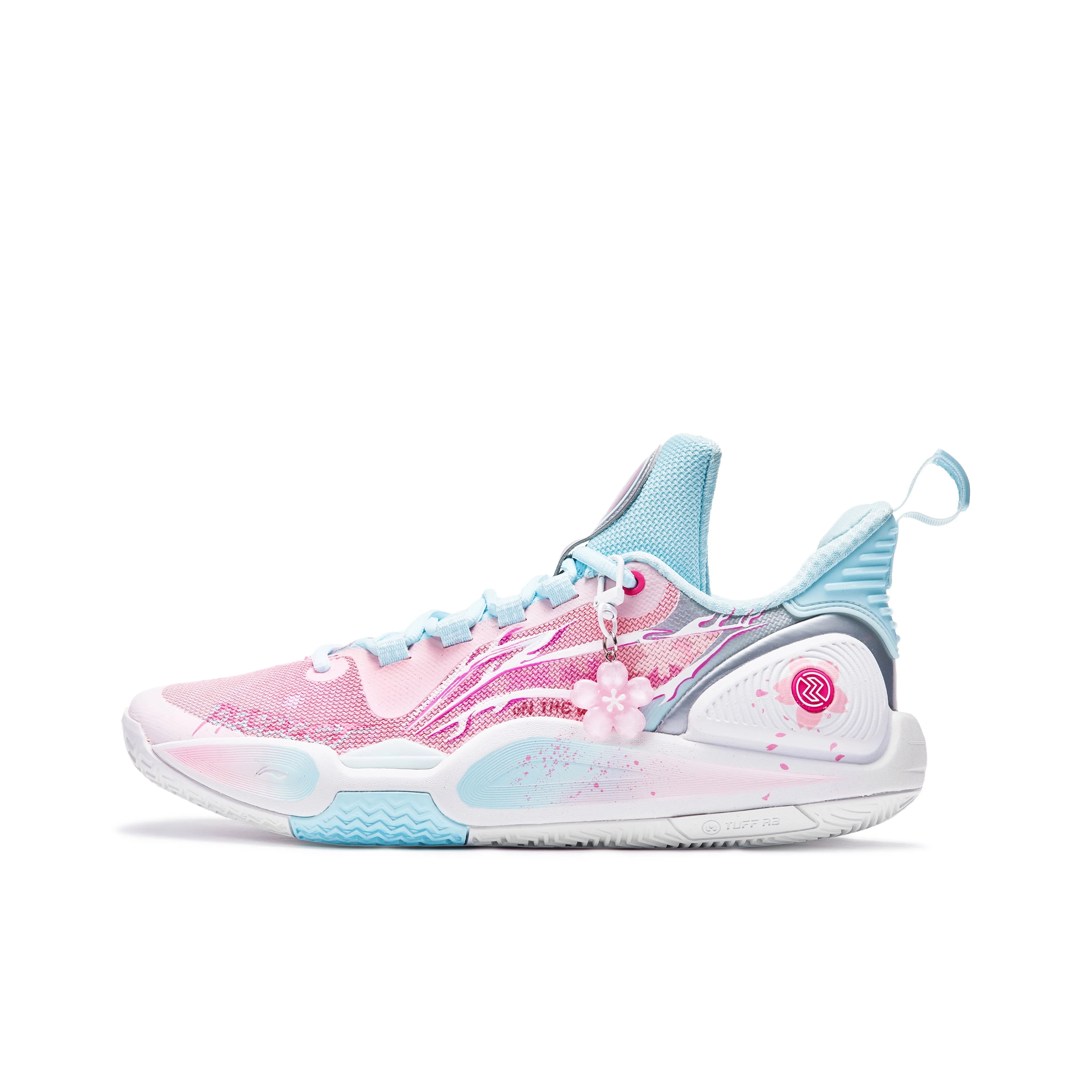 [Full of Cherry Blossoms] Custom Street LiNing Basketball Shoes Unisex