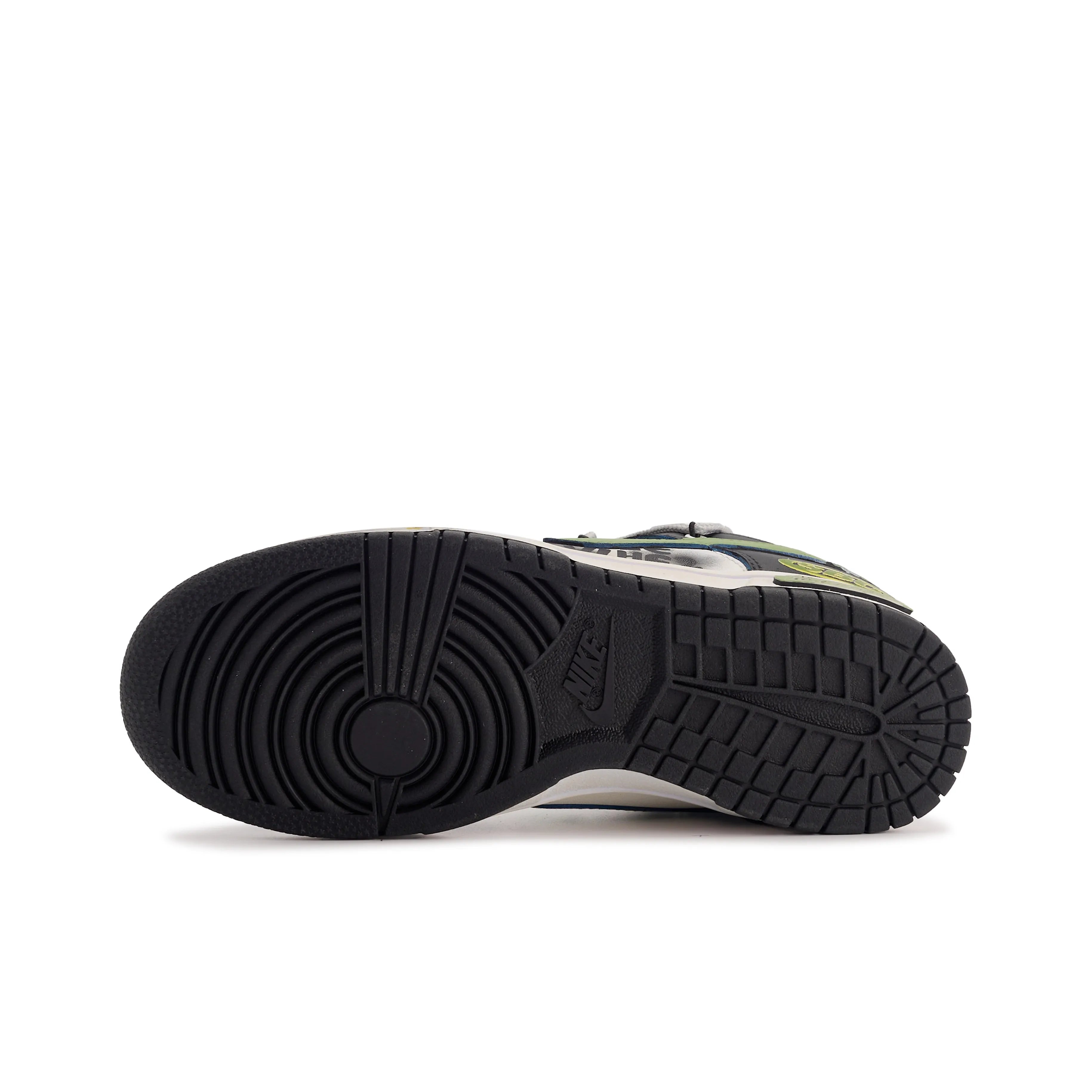 [Custom Shrek] Dunk Low-top Skateboarding Shoes Men Green/Black