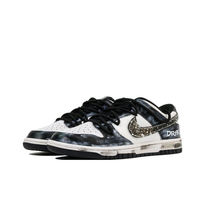 [Custom Toothless] Dunk Low Skateboard Shoes Unisex Black