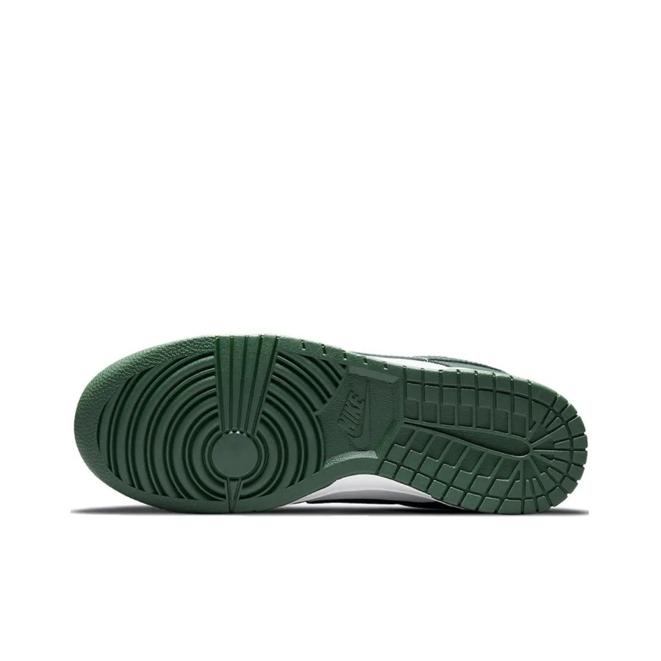 [Custom Hamburger & French Fries] Dunk Low Skateboarding Shoes Unisex Brown/Green
