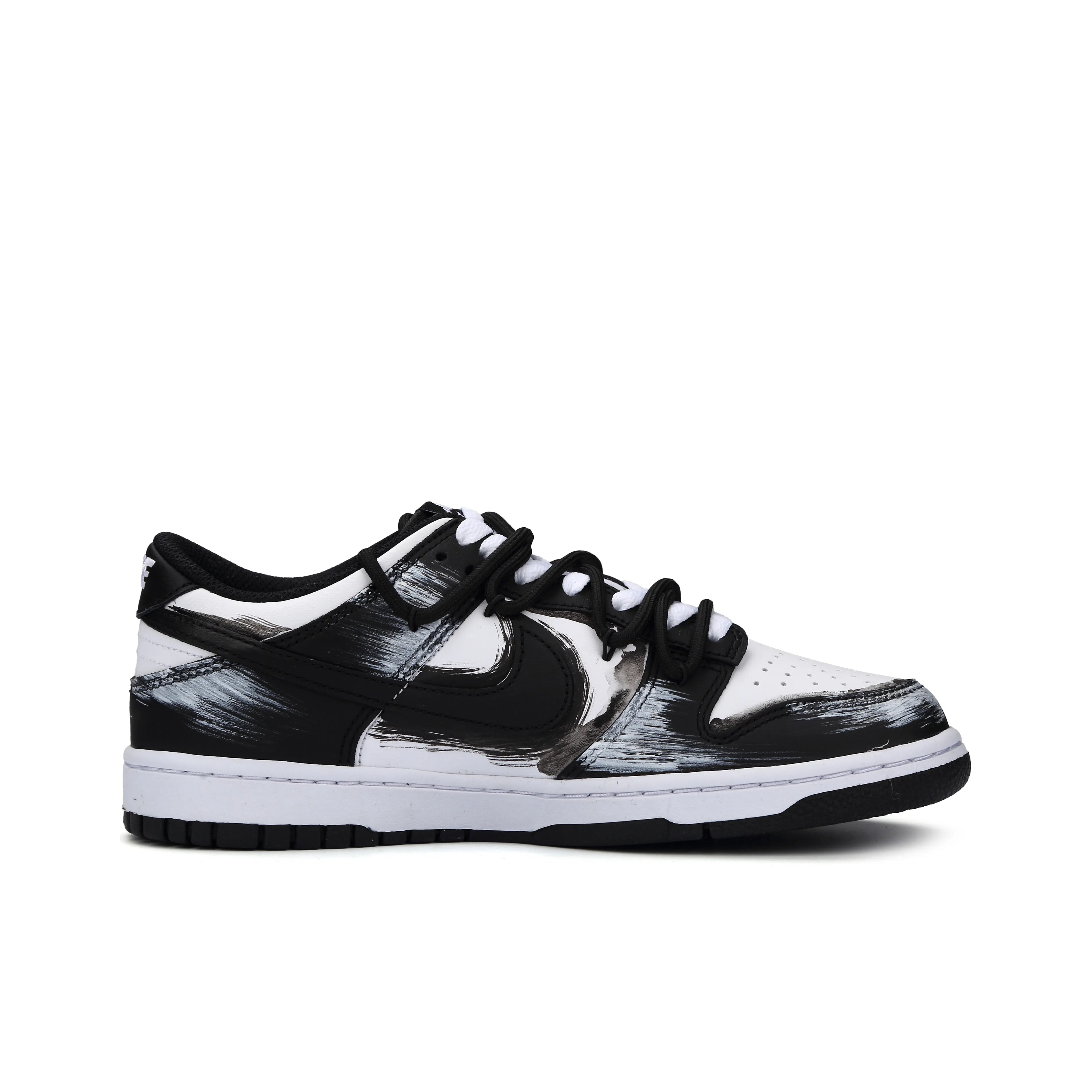 [Custom Nightmare Spell] Dunk Skateboarding Shoes Unisex Black/Red Graffiti