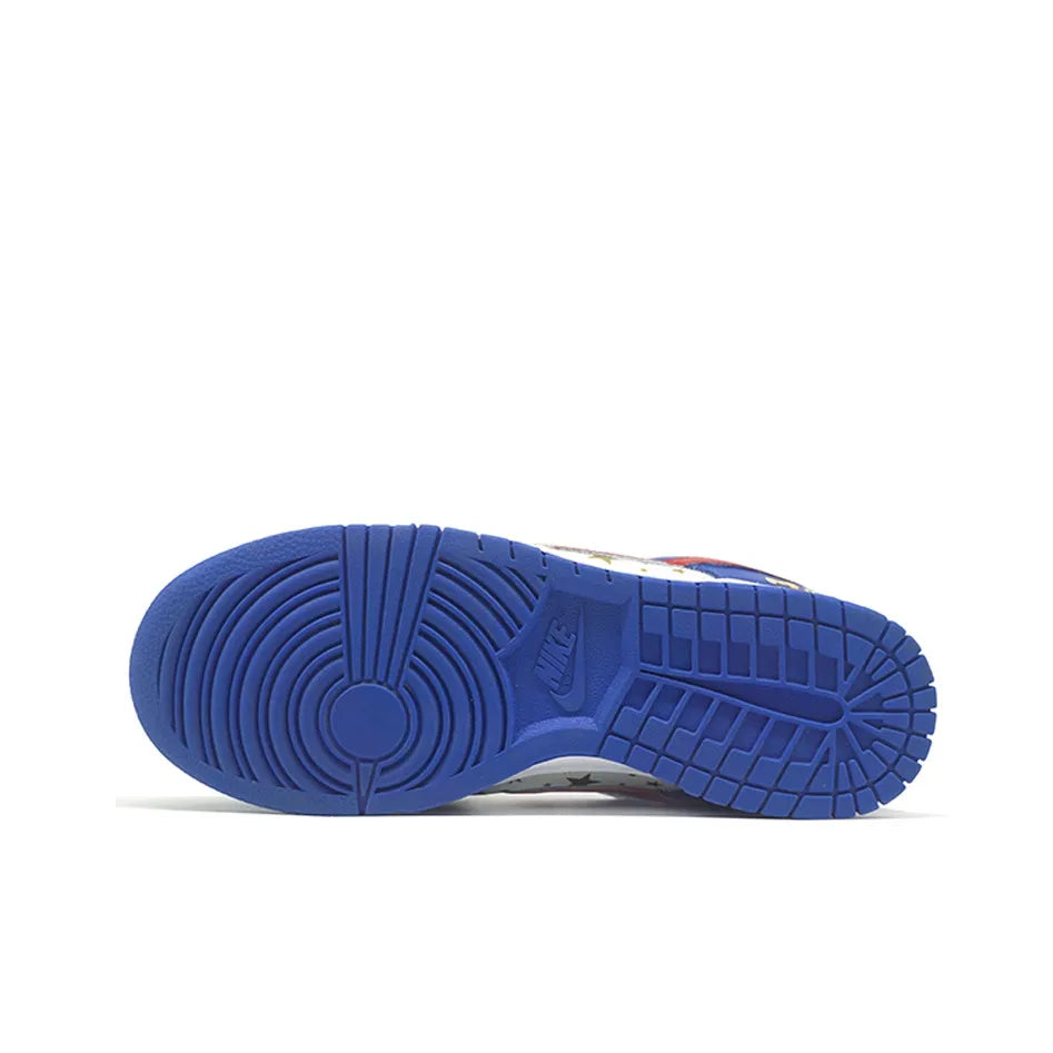 [Custom Game Console on Shoes] Dunk Low Skateboard Shoes Unisex Blue