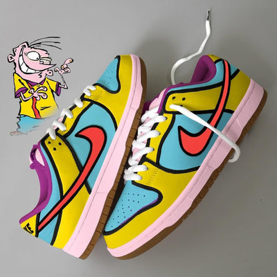 [Custom Ed, Edd n Eddy] Dunk SB Low Top Skateboarding Shoes Unisex