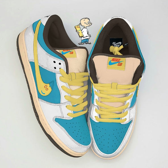 [Custom Ed, Edd n Eddy II] Dunk SB Low Top Skateboarding Shoes Unisex