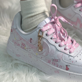 [Custom Dreamy Candy] Nike Air Force 1 Skateboarding Shoes Women's