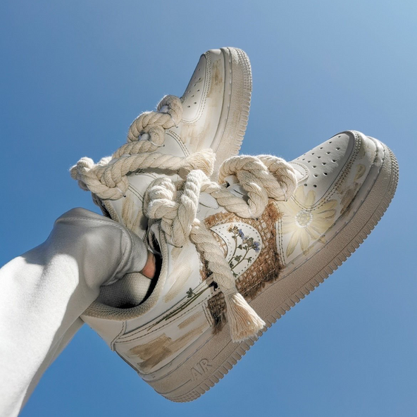 [Custom Bouquet]  Air Force 1 Skateboarding Shoes Unisex
