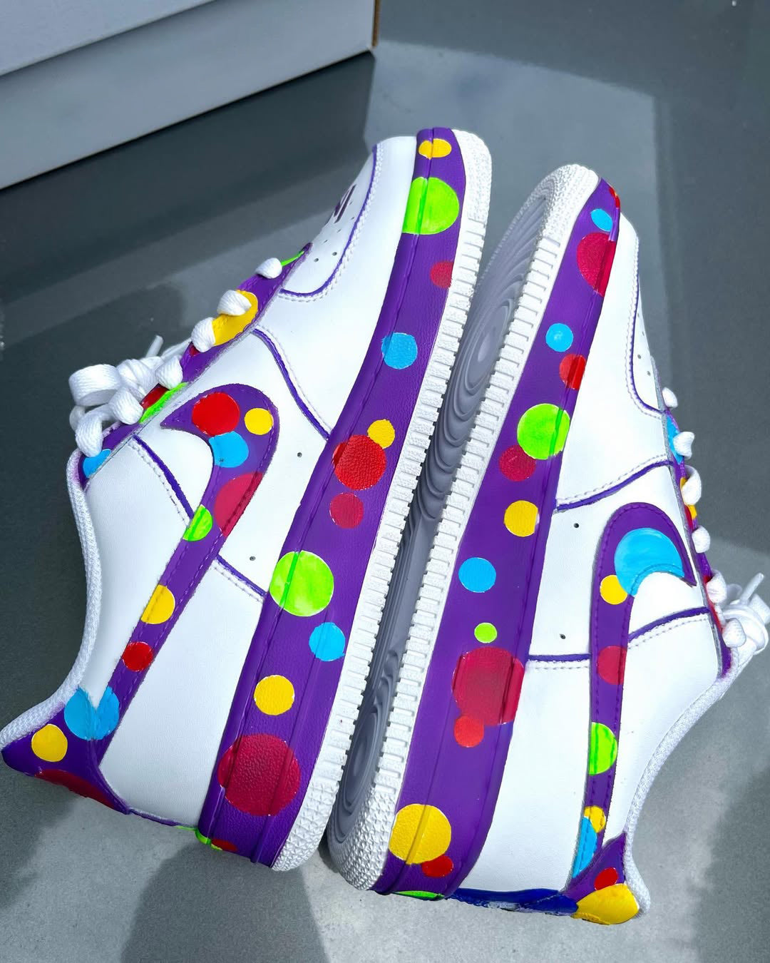 [Customized Inside OutInside Out] Air Force 1 Low-top Shoes Hand-drawn Unisex