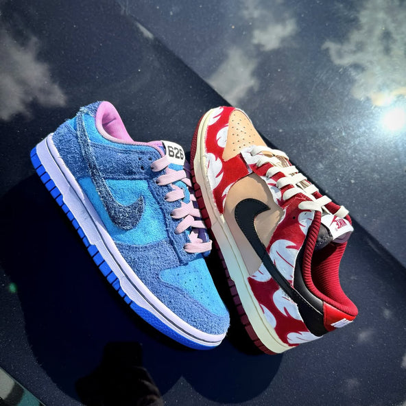 [Customized Lilo & Stitch - Hand Painted] Dunk Low-top Shoes Unisex Spilt Color