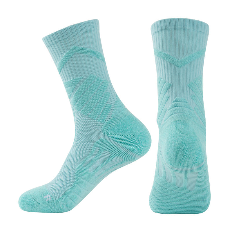 Training Socks Men's Sports Socks High Top Long Socks