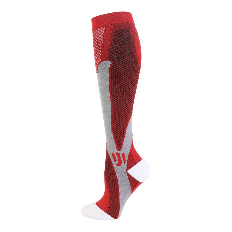 Professional Sports Calf Compression Socks Running Women Men Marathon Socks Fitness Outdoor Jump Rope Compression Long Breathable